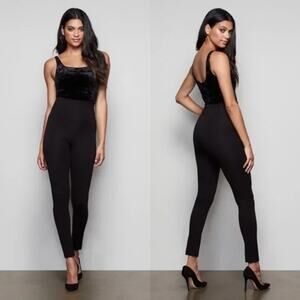 Good American Black The Ponte Boss Pants Size XXL